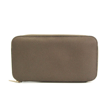 VALEXTRA Women's Leather Long Wallet [bi-fold] Grayish