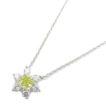 TIFFANY&CO Buttercup Diamond Necklace Necklace Yellow Clear K18WG[WhiteGold] Yellow Clear