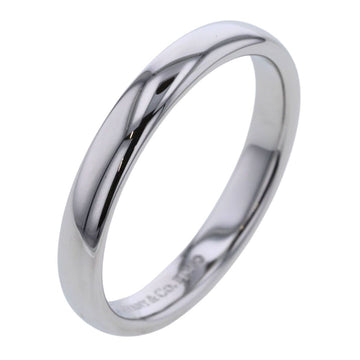 TIFFANY ring classic band wedding width about 3mm platinum PT950 12.5 women's &Co.