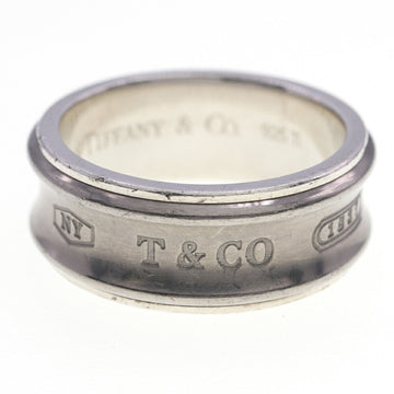 TIFFANY Ring 1837 SV Sterling Silver 925 Ti Titanium No. 16 Women's Men's &Co