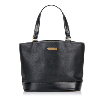 BURBERRY Women's Leather Handbag,Tote Bag Black