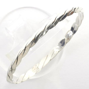 TIFFANY twist silver bangle total weight about 16.7g 20cm jewelry