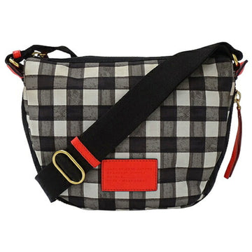 MARC BY MARC JACOBS MARC BY JACOBS Bag Women's Shoulder Nylon Black White Check