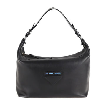 PRADA CONCEPT GRACE LUX LIGHT concept handbag 1BC065 leather NERO black one shoulder bag with inner pouch