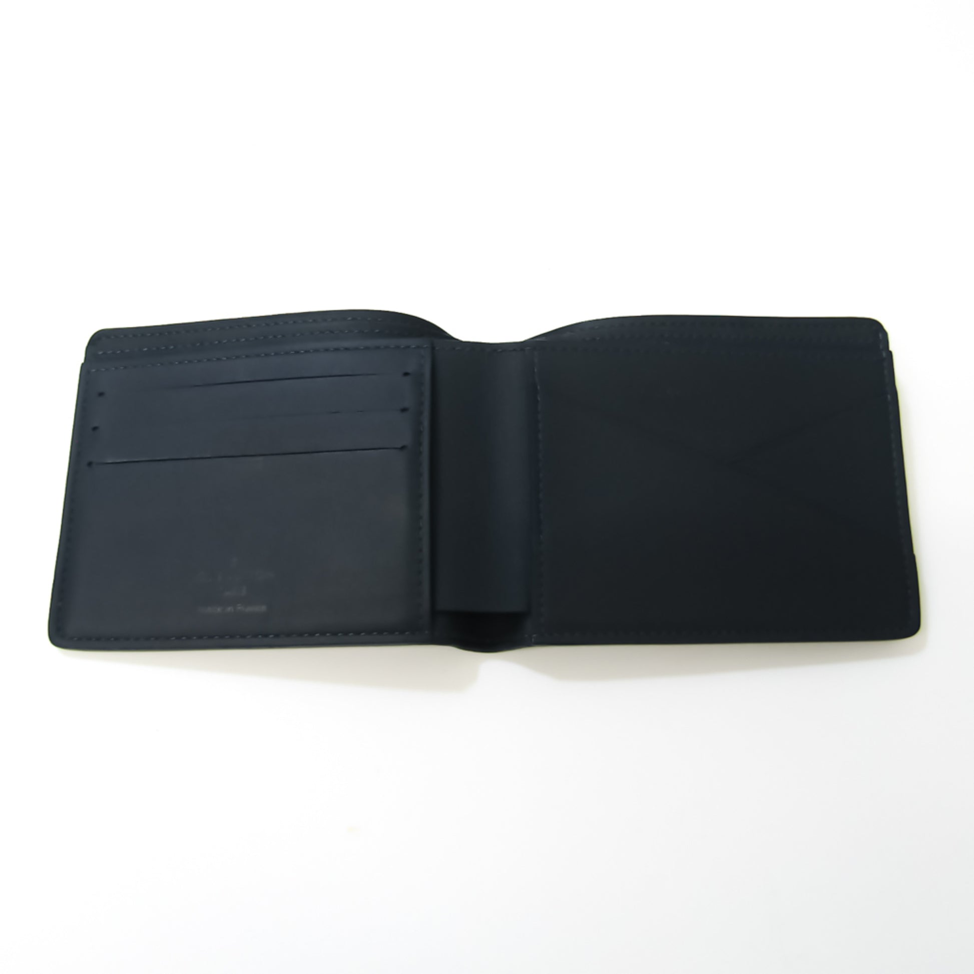 Louis Vuitton Damier Infini Navy Blue Leather Wallet – The Don's