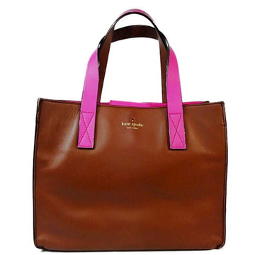 KATE SPADE Handbag Brown x Pink Tote Bag