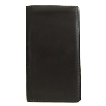 Hermes Citizen Twill Long Silk Inn Unisex Leather Bill Wallet (bi-fold) Gray