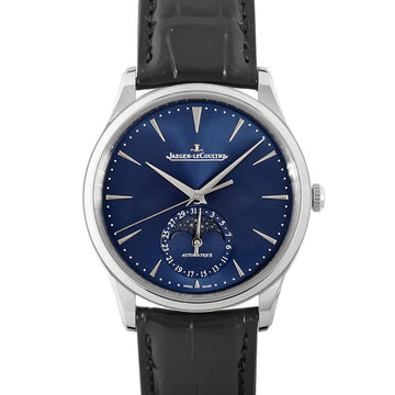 JAEGER LECOULTRE Q1368480 Master Ultra Moon Watch Automatic Winding Blue Date Phase Men's
