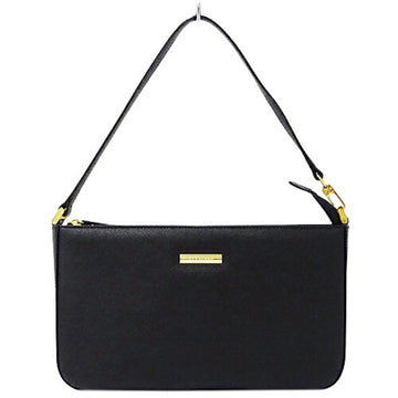 BURBERRY bag Lady's handbag leather black