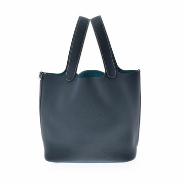 Hermes Picotin Lock MM Kazak Vert Cipre/Vert Bosphore Y Engraved (around 2020) Ladies Taurillon Clemence Handbag