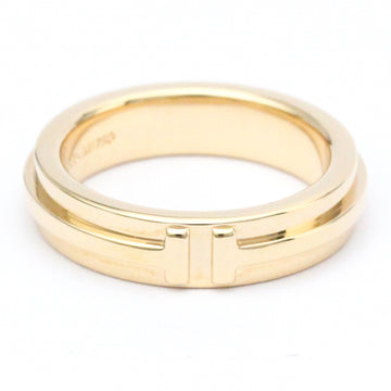 TIFFANYPolished  T TWO Narrow Ring 18K Pink Gold BF560647