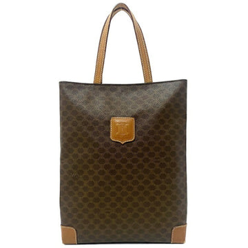 CELINE Handbag Brown Macadam M171PVC Leather  Women's Tote Bag
