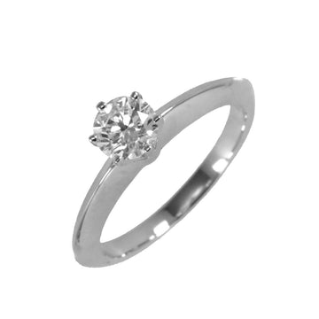 TIFFANY&Co. Solitaire Diamond 0.43ct G/VVS1/3EX No. 7 Ring Pt Platinum