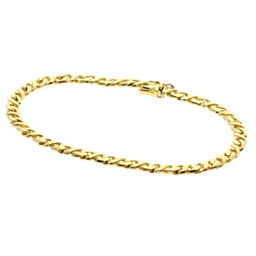 BVLGARI Chain Bracelet K18 Yellow Gold Women's