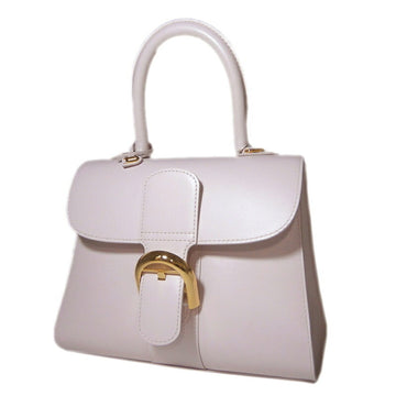 Delvaux Brillon PM Handbag Box Calf Light Pink Gold Hardware