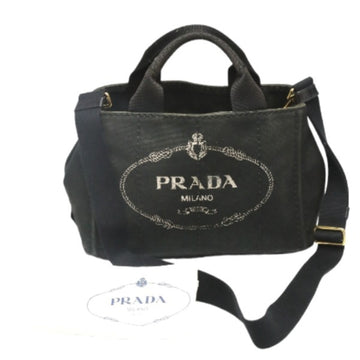 PRADA Tote Bag Kanapa Mini 1BG439  Black