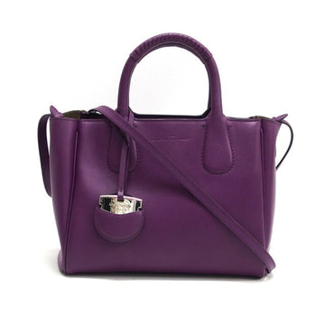 SALVATORE FERRAGAMO nolita handbag purple