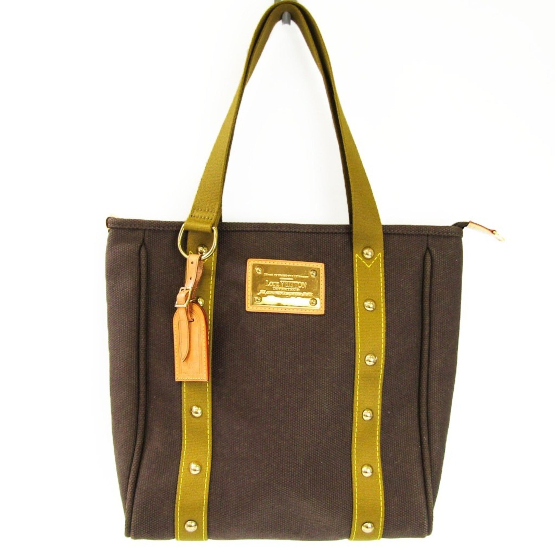 Louis Vuitton Antigua Cabas MM M40086 Women's Tote Bag Brown