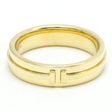 TIFFANY T TWO Narrow Ring Yellow Gold [18K] Fashion No Stone Band Ring Gold