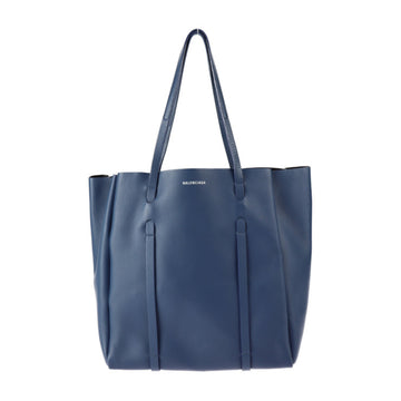 BALENCIAGA Everyday Tote S Bag 475199 Leather Blue Shoulder