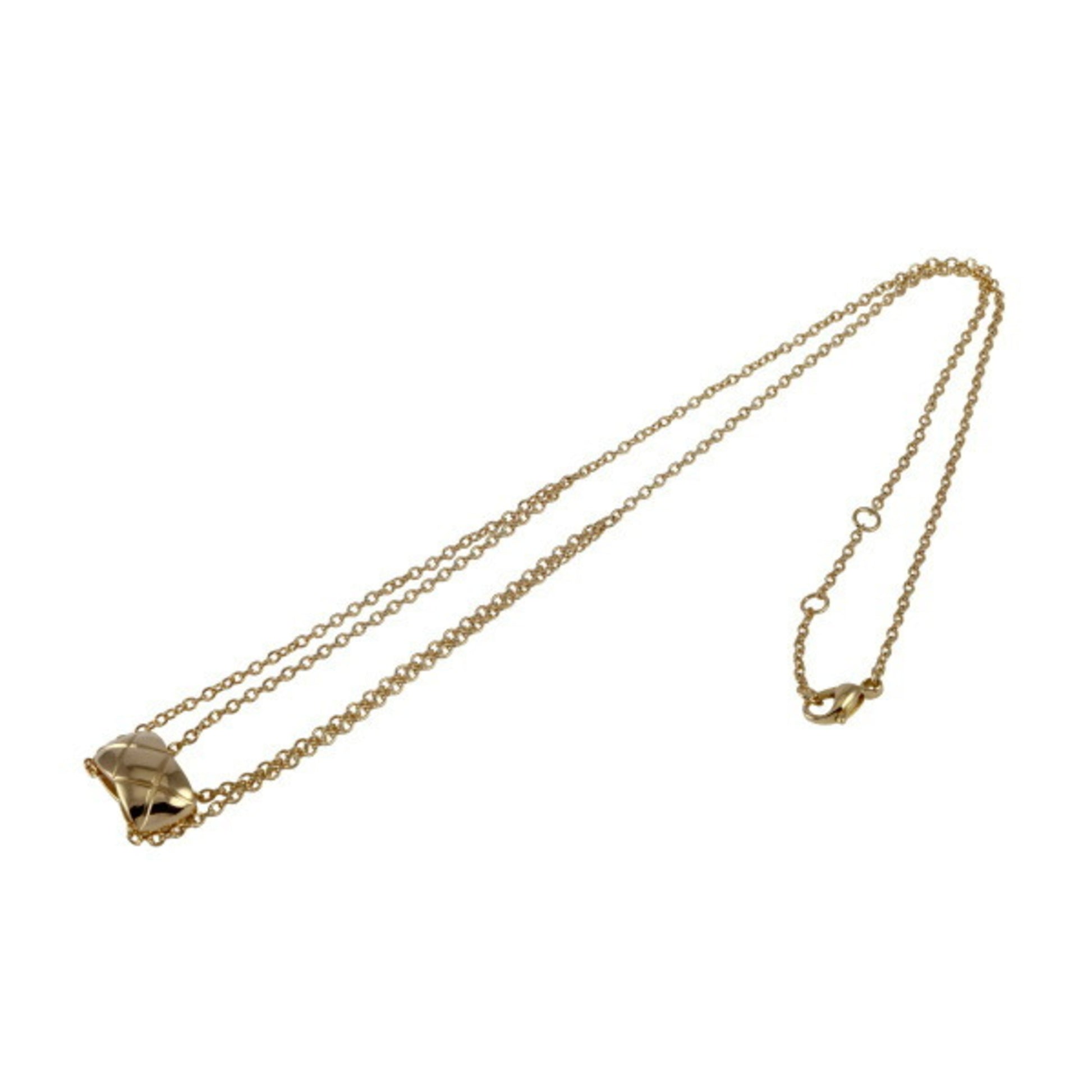 Chanel Coco Crush Necklace J11360, Gold, One Size