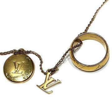 LOUIS VUITTON Monogram Ring Necklace M80189 Brand Accessories Men's Women's