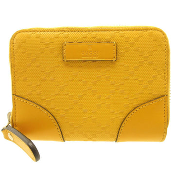 GUCCI Tiamante 354495 Leather Yellow Coin Case Card