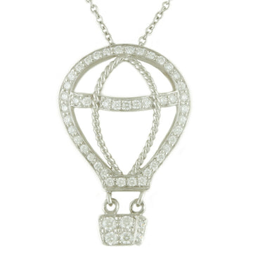TIFFANY & Co.  Pt950 Necklace Diamond Balloon Platinum Women's