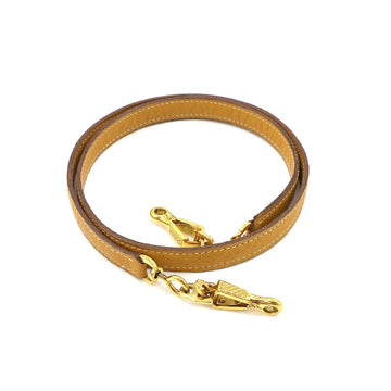 HERMES Kelly Bolide Shoulder Strap Buffle Beige Gold Metal Fittings ○R Engraved