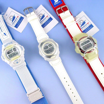 CASIO Baby G 3-piece set watch 1998 FIFA World Cup France tournament dead stock 02-B113457