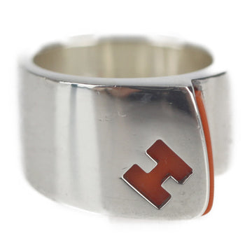 HERMES candy ring notation size 52 silver 925 orange accessories