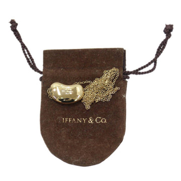 TIFFANY&Co.  K18 18K Bean Design Pendant Necklace Long 76cm