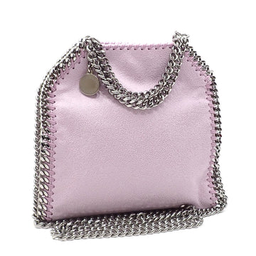 STELLA MCCARTNEY Falabella Tiny Tote Bag Women's Lilac Recycled Polyester 391698 W9132 Chain