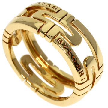 BVLGARI~  Parentesi Small Ring K18 Yellow Gold Women's