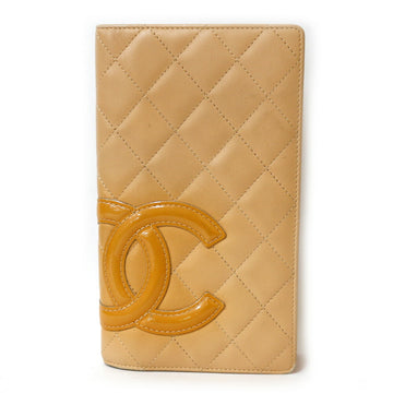 Chanel Cambon Line Long Wallet Ladies
