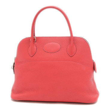 Hermes Bolide 31 Taurillon Clemence Rouge vif handbag