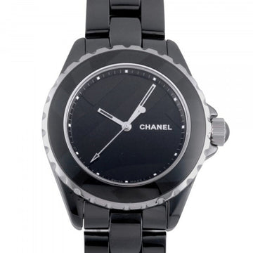 Chanel J12 Untitled Limited World to 1200 H5581 Black Dial Used Watch Men's
