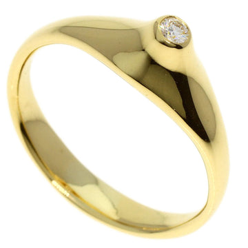TIFFANY~  Peak Diamond Ring K18 Yellow Gold Women's &Co.