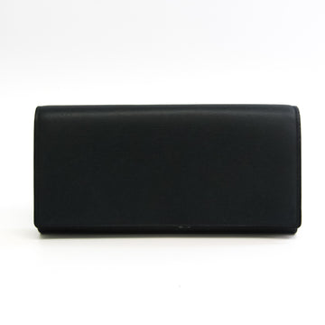 VALEXTRA V9L18 028 Women's Leather Long Wallet [bi-fold] Dark Navy