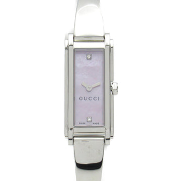 GUCCI Watch 2P Diamond Wrist Watch Watch Wrist Watch 109 Quartz Pink Pink shell Stainless Steel diamond 109