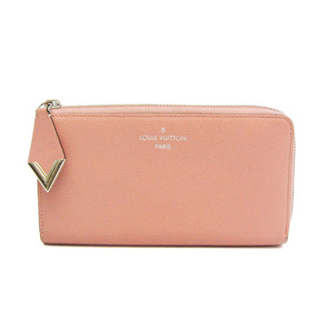 LOUIS VUITTON Comet Wallet M63103 Women's Taurillon Leather Long Wallet [bi-fold] Magnolia