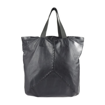 BOTTEGA VENETA intrecciato tote bag 234540 leather black handbag shopping