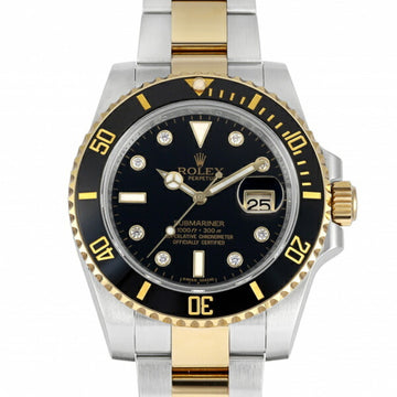 ROLEX Submariner Date 116613GLN Black Dial Watch Men's