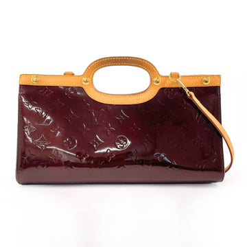 LOUIS VUITTON Roxbury Drive Handbag Monogram Vernis  M91995 Ladies Bordeaux