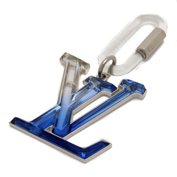 LOUIS VUITTON Bijou Sac LV Prism Bag Charm Keychain Key Ring Acrylic Blue Gradation MP2365