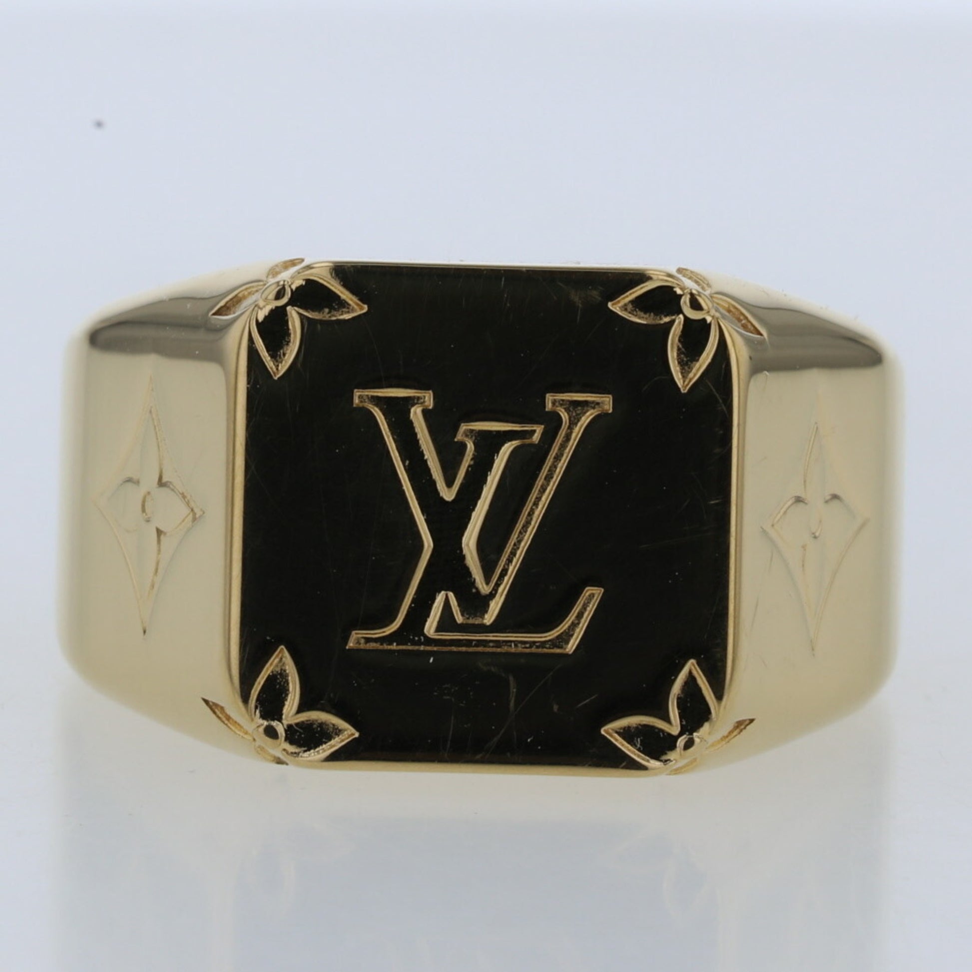 Louis Vuitton MONOGRAM 2020-21FW Monogram Signet Ring (M80190)