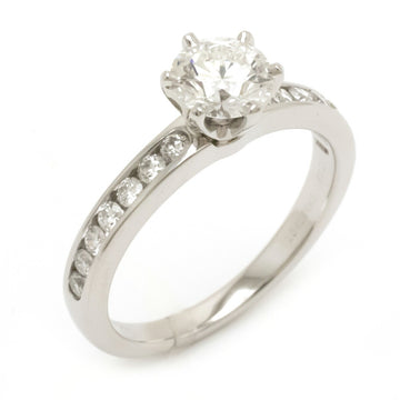 TIFFANY&Co.  Setting Engagement Ring Channel Set Diamond Band Pt950 Platinum D0.66ct No. 10
