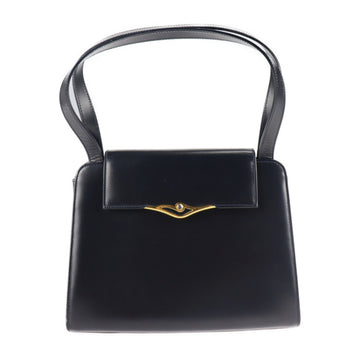 CARTIER sapphire line handbag calf dark navy mini bag