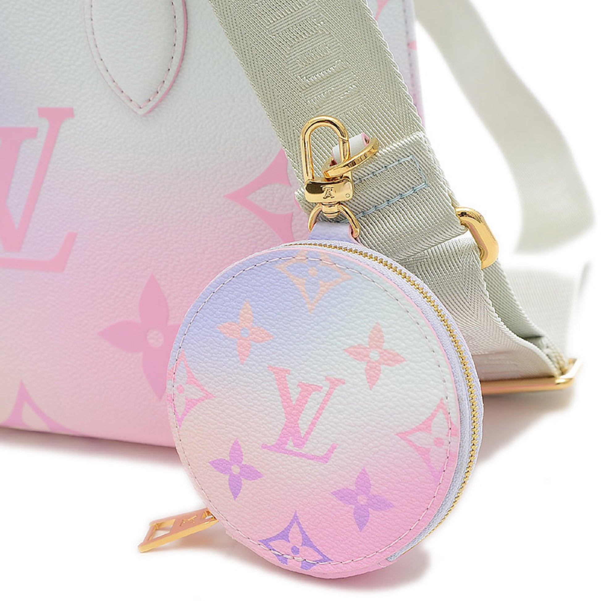 Louis Vuitton Spring In The City On The Go PM Sunrise Pastel M59856 Ha