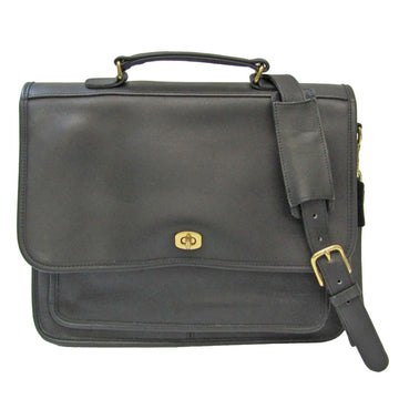 COACH 5181 Men,Women Leather Handbag,Shoulder Bag Black